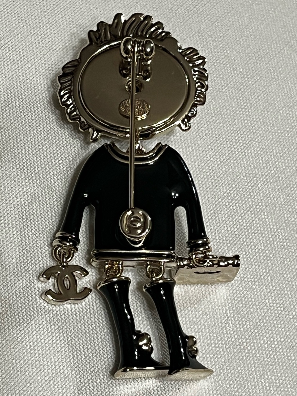 🦁Chanel Lion Coco🦁 Suit Mane Boots 👢Moveable Brooch Pin 🧷 - Picture 5 of 7